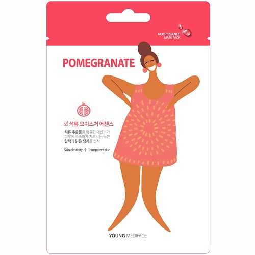 YOUNG MEDIFACE Тканевая маска для лица MSDS_Pomegranate (гранат), Тканевая маска для лица MSDS_Pomegranate (гранат)
YOUNG MEDIFACE Тканевая маска для лица MSDS_Pomegranate (гранат), Тканевая маска для лица MSDS_Pomegranate (гранат)