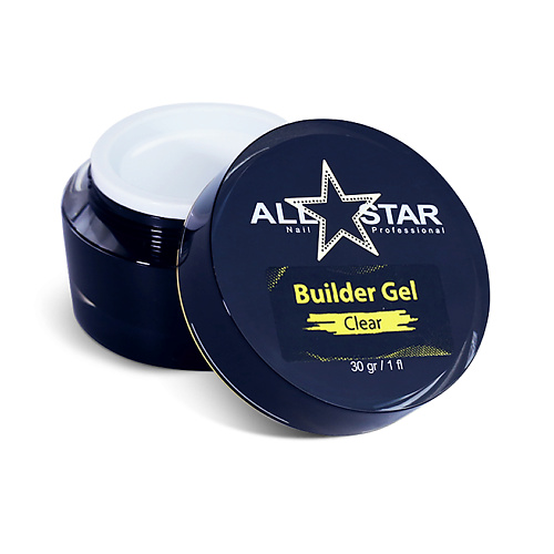 ALL STAR PROFESSIONAL Однофазный гель для наращивания ногтей, Builder Gel "Clear", Однофазный гель для наращивания ногтей, Builder Gel "Clear"
ALL STAR PROFESSIONAL Однофазный гель для наращивания ногтей, Builder Gel "Clear", Однофазный гель для наращивания ногтей, Builder Gel "Clear"