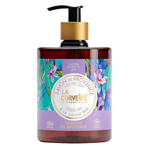 LA CORVETTE Мыло жидкое органическое Сады Прованса Organic Sage Provence Soap, Мыло жидкое органическое Сады Прованса Organic Sage Provence Soap
LA CORVETTE Мыло жидкое органическое Сады Прованса Organic Sage Provence Soap, Мыло жидкое органическое Сады Прованса Organic Sage Provence Soap