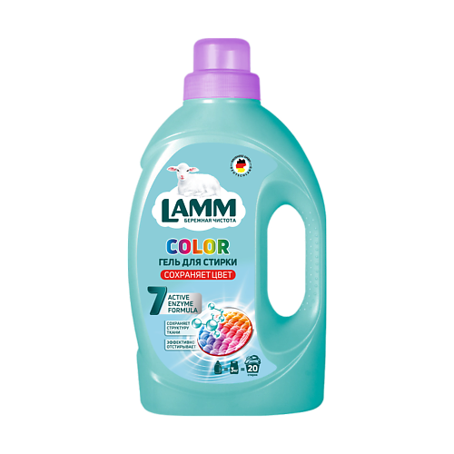 LAMM Гель для стирки "COLOR" для цветного белья 1299.0, Гель для стирки "COLOR" для цветного белья
LAMM Гель для стирки "COLOR" для цветного белья 1299.0, Гель для стирки "COLOR" для цветного белья