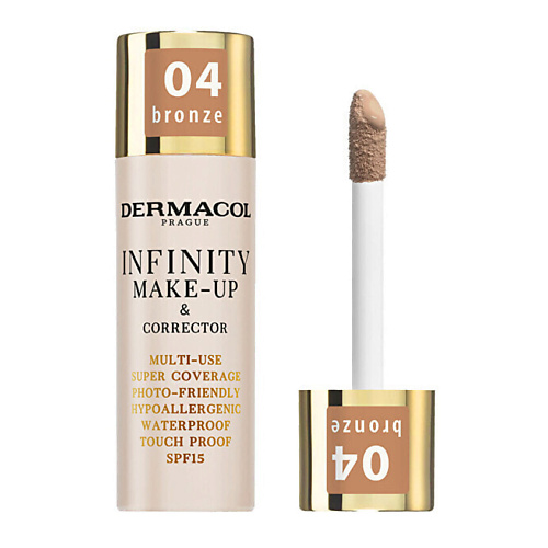 DERMACOL Многофункциональная водостойкая основа Super Coverage Touch Infinity, Многофункциональная водостойкая основа Super Coverage Touch Infinity
DERMACOL Многофункциональная водостойкая основа Super Coverage Touch Infinity, Многофункциональная водостойкая основа Super Coverage Touch Infinity