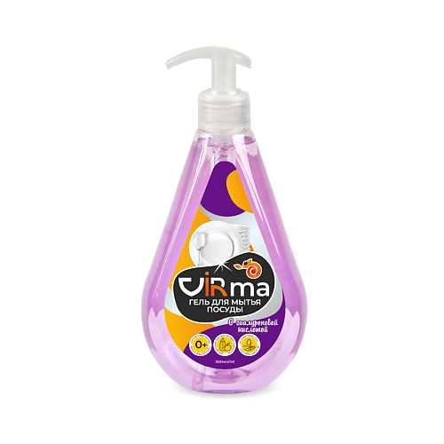 VIRMA Гель для мытья посуды с гиалуроновой кислотой 500, Гель для мытья посуды с гиалуроновой кислотой
VIRMA Гель для мытья посуды с гиалуроновой кислотой 500, Гель для мытья посуды с гиалуроновой кислотой