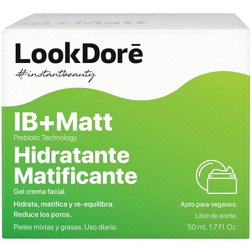 LOOK DORE Матирующий гель-крем для проблемной кожи лица MOISTURIZING MATTIFYING 50, Матирующий гель-крем для проблемной кожи лица MOISTURIZING MATTIFYING
LOOK DORE Матирующий гель-крем для проблемной кожи лица MOISTURIZING MATTIFYING 50, Матирующий гель-крем для проблемной кожи лица MOISTURIZING MATTIFYING