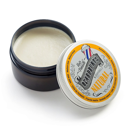 BEARDBURYS Классическая помада для укладки волос Natural 100.0, Классическая помада для укладки волос Natural
BEARDBURYS Классическая помада для укладки волос Natural 100.0, Классическая помада для укладки волос Natural