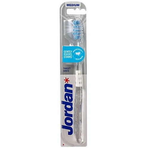 JORDAN* Зубная щетка Jordan TARGET WHITE Medium (Отбеливающая), средняя жесткость, Зубная щетка Jordan TARGET WHITE Medium (Отбеливающая), средняя жесткость
JORDAN* Зубная щетка Jordan TARGET WHITE Medium (Отбеливающая), средняя жесткость, Зубная щетка Jordan TARGET WHITE Medium (Отбеливающая), средняя жесткость
