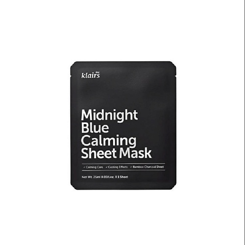 DEAR, KLAIRS Маска тканевая успокаивающая Midnight Blue Calming Sheet Mask 25.0, Маска тканевая успокаивающая Midnight Blue Calming Sheet Mask
DEAR, KLAIRS Маска тканевая успокаивающая Midnight Blue Calming Sheet Mask 25.0, Маска тканевая успокаивающая Midnight Blue Calming Sheet Mask