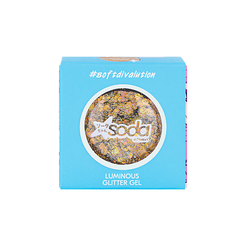 SODA Chan Глиттер-гель для лица Luminous #softdivalution, Chan Глиттер-гель для лица Luminous #softdivalution
SODA Chan Глиттер-гель для лица Luminous #softdivalution, Chan Глиттер-гель для лица Luminous #softdivalution