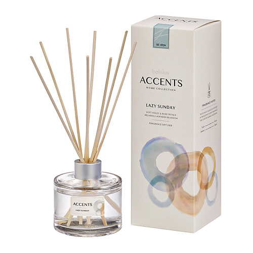 BOLSIUS Ароматический диффузор + палочки Bolsius Accents Lazy Sunday 100.0, Ароматический диффузор + палочки Bolsius Accents Lazy Sunday
BOLSIUS Ароматический диффузор + палочки Bolsius Accents Lazy Sunday 100.0, Ароматический диффузор + палочки Bolsius Accents Lazy Sunday