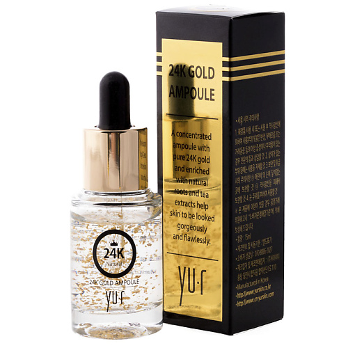 YU.R Сыворотка с золотом 24 К Premium 24K Gold Ampoule 15.0, Сыворотка с золотом 24 К Premium 24K Gold Ampoule
YU.R Сыворотка с золотом 24 К Premium 24K Gold Ampoule 15.0, Сыворотка с золотом 24 К Premium 24K Gold Ampoule
