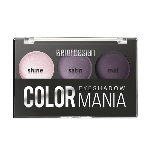 BELOR DESIGN Тени для век 3-х цветные COLOR MANIA, Тени для век 3-х цветные COLOR MANIA
BELOR DESIGN Тени для век 3-х цветные COLOR MANIA, Тени для век 3-х цветные COLOR MANIA