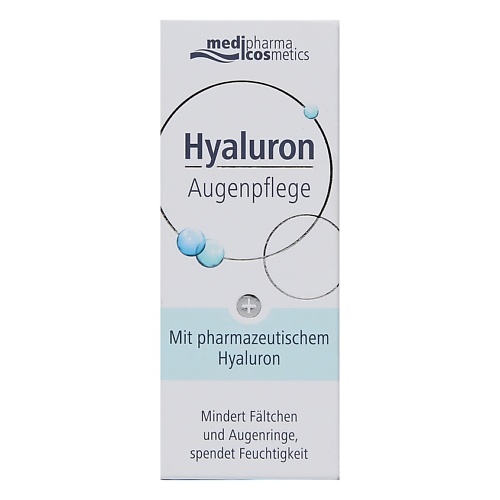 MEDIPHARMA COSMETICS Крем для кожи вокруг глаз Hyaluron 15, Крем для кожи вокруг глаз Hyaluron
MEDIPHARMA COSMETICS Крем для кожи вокруг глаз Hyaluron 15, Крем для кожи вокруг глаз Hyaluron