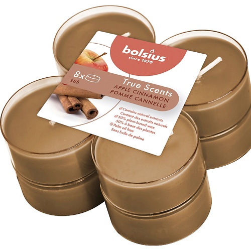 BOLSIUS Свечи чайные арома Bolsius Truescents яблоко с корицей, Свечи чайные арома Bolsius Truescents яблоко с корицей
BOLSIUS Свечи чайные арома Bolsius Truescents яблоко с корицей, Свечи чайные арома Bolsius Truescents яблоко с корицей