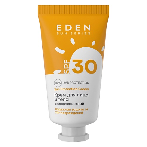EDEN Sun Series Крем для лица и тела солнцезащитный SPF30 30.0, Sun Series Крем для лица и тела солнцезащитный SPF30
EDEN Sun Series Крем для лица и тела солнцезащитный SPF30 30.0, Sun Series Крем для лица и тела солнцезащитный SPF30