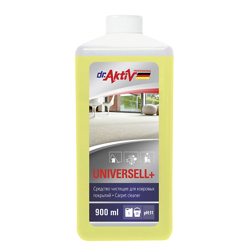 DR.AKTIV PROFESSIONAL Чистящее средство для мебели ковровых покрытий UNIVERSELL PLUS 900.0, Чистящее средство для мебели ковровых покрытий UNIVERSELL PLUS
DR.AKTIV PROFESSIONAL Чистящее средство для мебели ковровых покрытий UNIVERSELL PLUS 900.0, Чистящее средство для мебели ковровых покрытий UNIVERSELL PLUS
