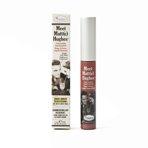 THEBALM Стойкая матовая жидкая помада Meet Matt(e) Hughes, Стойкая матовая жидкая помада Meet Matt(e) Hughes
THEBALM Стойкая матовая жидкая помада Meet Matt(e) Hughes, Стойкая матовая жидкая помада Meet Matt(e) Hughes