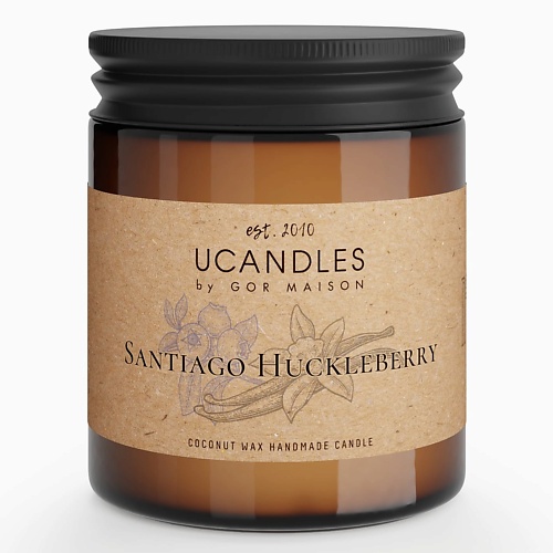 UCANDLES Свеча Santiago Huckleberry Chez Maman 46 190.0, Свеча Santiago Huckleberry Chez Maman 46
UCANDLES Свеча Santiago Huckleberry Chez Maman 46 190.0, Свеча Santiago Huckleberry Chez Maman 46