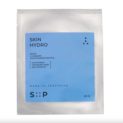 S::P Маска с 4 видами гиалуроновой кислоты SkinHydro 20.0, Маска с 4 видами гиалуроновой кислоты SkinHydro
S::P Маска с 4 видами гиалуроновой кислоты SkinHydro 20.0, Маска с 4 видами гиалуроновой кислоты SkinHydro