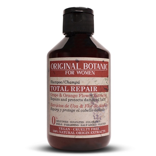 ORIGINAL BOTANIC Шампунь для волос восстанавливающий Total Repair Shampoo, Шампунь для волос восстанавливающий Total Repair Shampoo
ORIGINAL BOTANIC Шампунь для волос восстанавливающий Total Repair Shampoo, Шампунь для волос восстанавливающий Total Repair Shampoo