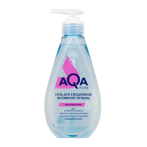 AQA PURE Гель для ежедневной интимной гигиены девочек-подростков 250.0, Гель для ежедневной интимной гигиены девочек-подростков
AQA PURE Гель для ежедневной интимной гигиены девочек-подростков 250.0, Гель для ежедневной интимной гигиены девочек-подростков