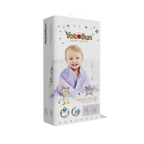 YOKOSUN Подгузники-Трусики Premium XL (12-20 кг) 38.0, Подгузники-Трусики Premium XL (12-20 кг)
YOKOSUN Подгузники-Трусики Premium XL (12-20 кг) 38.0, Подгузники-Трусики Premium XL (12-20 кг)