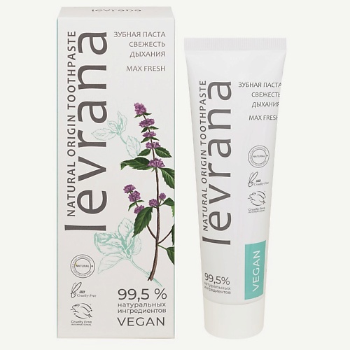 LEVRANA Зубная паста свежесть дыхания Natural Origin Toothpaste, Зубная паста свежесть дыхания Natural Origin Toothpaste
LEVRANA Зубная паста свежесть дыхания Natural Origin Toothpaste, Зубная паста свежесть дыхания Natural Origin Toothpaste