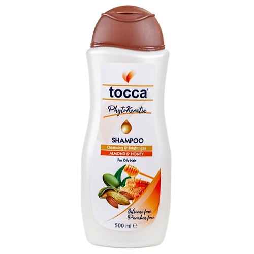 TOCCA Шампунь PhytoKeratin ALMOND & HONEY 500.0, Шампунь PhytoKeratin ALMOND & HONEY
TOCCA Шампунь PhytoKeratin ALMOND & HONEY 500.0, Шампунь PhytoKeratin ALMOND & HONEY