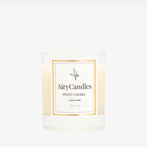 AIRYCANDLES Свеча ароматическая SWEET CHERRY с деревянным фитилем 190.0, Свеча ароматическая SWEET CHERRY с деревянным фитилем
AIRYCANDLES Свеча ароматическая SWEET CHERRY с деревянным фитилем 190.0, Свеча ароматическая SWEET CHERRY с деревянным фитилем