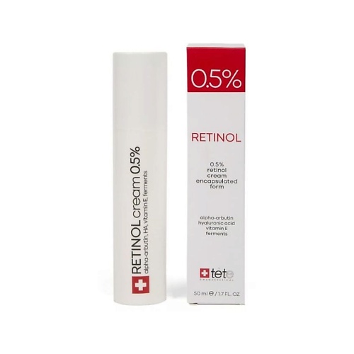 TETE COSMECEUTICAL Крем для лица Retinol Cream 0,5% 50.0, Крем для лица Retinol Cream 0,5%
TETE COSMECEUTICAL Крем для лица Retinol Cream 0,5% 50.0, Крем для лица Retinol Cream 0,5%