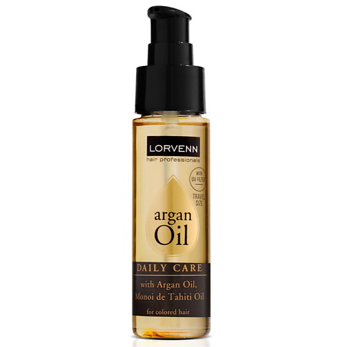 LORVENN HAIR PROFESSIONALS Деликатное масло для ежедневного ухода за волосами ARGAN OIL DAILY CARE 50.0, Деликатное масло для ежедневного ухода за волосами ARGAN OIL DAILY CARE
LORVENN HAIR PROFESSIONALS Деликатное масло для ежедневного ухода за волосами ARGAN OIL DAILY CARE 50.0, Деликатное масло для ежедневного ухода за волосами ARGAN OIL DAILY CARE