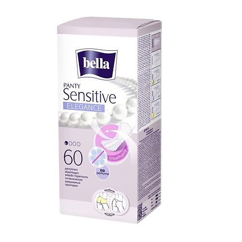 BELLA Прокладки ежедневные ультратонкие Panty sensitive elegance 60.0, Прокладки ежедневные ультратонкие Panty sensitive elegance
BELLA Прокладки ежедневные ультратонкие Panty sensitive elegance 60.0, Прокладки ежедневные ультратонкие Panty sensitive elegance
