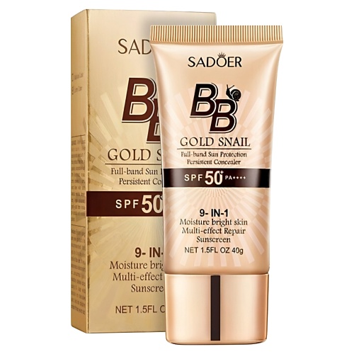 SADOER BB-крем консилер SPF50+ Gold с муцином улитки, BB-крем консилер SPF50+ Gold с муцином улитки
SADOER BB-крем консилер SPF50+ Gold с муцином улитки, BB-крем консилер SPF50+ Gold с муцином улитки