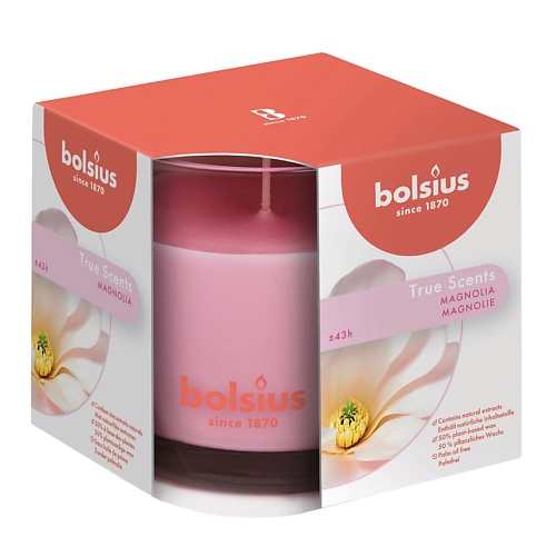 BOLSIUS Свеча в стекле арома True scents магнолия 679, Свеча в стекле арома True scents магнолия
BOLSIUS Свеча в стекле арома True scents магнолия 679, Свеча в стекле арома True scents магнолия