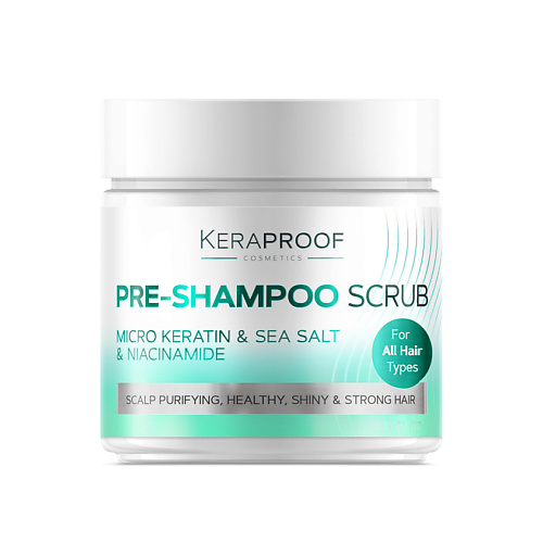 KERAPROOF Cкраб для кожи головы с цинком и морской солью 300.0, Cкраб для кожи головы с цинком и морской солью
KERAPROOF Cкраб для кожи головы с цинком и морской солью 300.0, Cкраб для кожи головы с цинком и морской солью