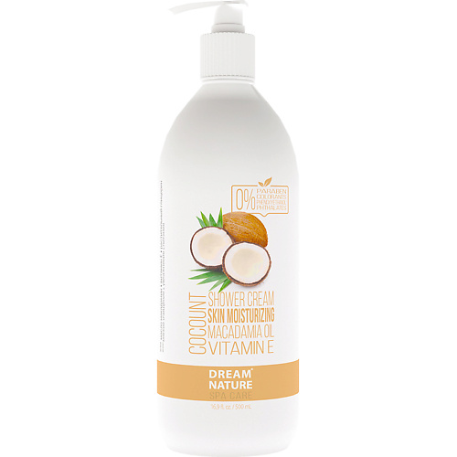 DREAM NATURE SPA CARE Гель для душа "COCOUNT" 500.0, SPA CARE Гель для душа "COCOUNT"
DREAM NATURE SPA CARE Гель для душа "COCOUNT" 500.0, SPA CARE Гель для душа "COCOUNT"