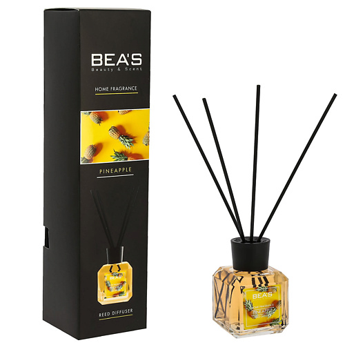 BEAS Диффузор для дома Reed Diffuser Pineapple - Ананас 120.0, Диффузор для дома Reed Diffuser Pineapple - Ананас
BEAS Диффузор для дома Reed Diffuser Pineapple - Ананас 120.0, Диффузор для дома Reed Diffuser Pineapple - Ананас