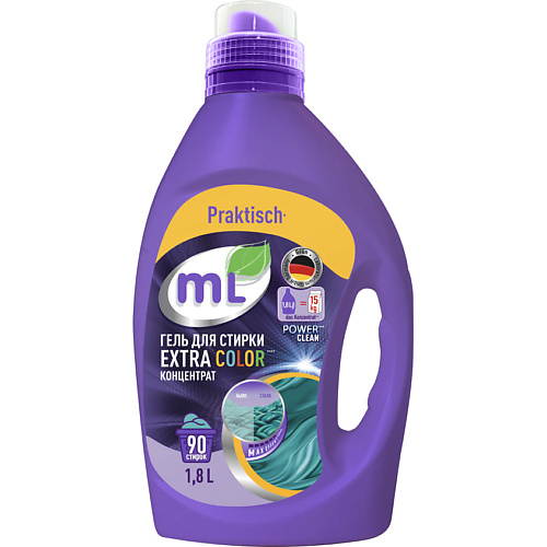 MEINE LIEBE Гель для стирки цветного белья EXTRA COLOR, универсальный концентрат 1800, Гель для стирки цветного белья EXTRA COLOR, универсальный концентрат
MEINE LIEBE Гель для стирки цветного белья EXTRA COLOR, универсальный концентрат 1800, Гель для стирки цветного белья EXTRA COLOR, универсальный концентрат