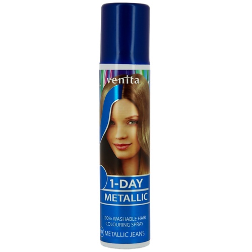 VENITA Спрей для волос оттеночный 1-DAY METALLIC, Спрей для волос оттеночный 1-DAY METALLIC
VENITA Спрей для волос оттеночный 1-DAY METALLIC, Спрей для волос оттеночный 1-DAY METALLIC