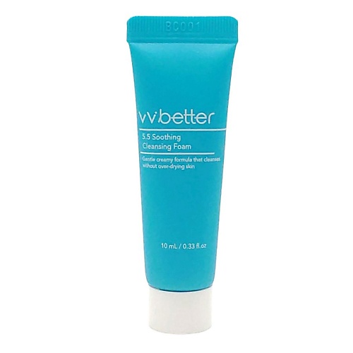 VVBETTER Мягкая очищающая пенка для лица с pH5.5 / Soothing Cleansing foam 10.0, Мягкая очищающая пенка для лица с pH5.5 / Soothing Cleansing foam
VVBETTER Мягкая очищающая пенка для лица с pH5.5 / Soothing Cleansing foam 10.0, Мягкая очищающая пенка для лица с pH5.5 / Soothing Cleansing foam