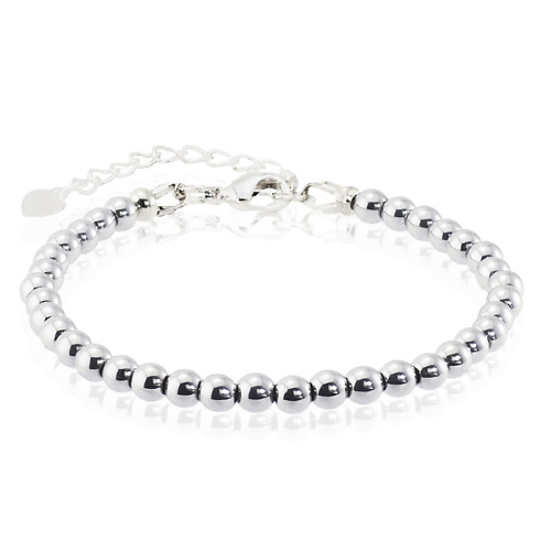 ALERIE-ACCESSORIES Браслет из натурального гематита Miniature Silver, Браслет из натурального гематита Miniature Silver
ALERIE-ACCESSORIES Браслет из натурального гематита Miniature Silver, Браслет из натурального гематита Miniature Silver