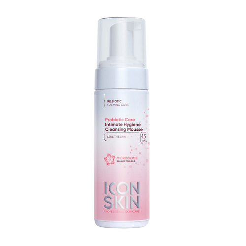 ICON SKIN Мусс для интимной гигиены PROBIOTIC CARE 175.0, Мусс для интимной гигиены PROBIOTIC CARE
ICON SKIN Мусс для интимной гигиены PROBIOTIC CARE 175.0, Мусс для интимной гигиены PROBIOTIC CARE