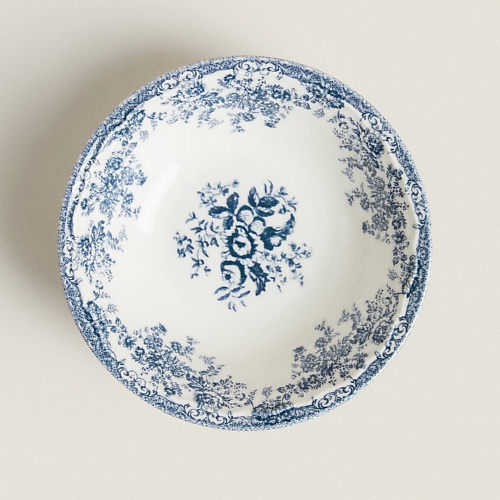 ZARA HOME Керамическая глубокая тарелка с цветочным узором 18.5 x 5 x 18.5, Керамическая глубокая тарелка с цветочным узором 18.5 x 5 x 18.5
ZARA HOME Керамическая глубокая тарелка с цветочным узором 18.5 x 5 x 18.5, Керамическая глубокая тарелка с цветочным узором 18.5 x 5 x 18.5