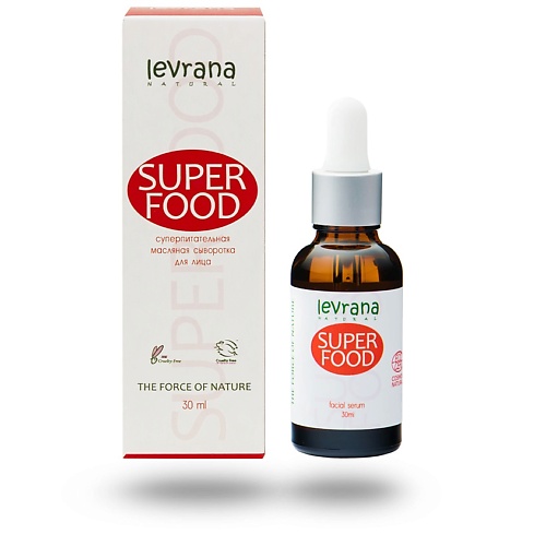 LEVRANA Сыворотка для лица суперпитательная Super Food Facial Serum, Сыворотка для лица суперпитательная Super Food Facial Serum
LEVRANA Сыворотка для лица суперпитательная Super Food Facial Serum, Сыворотка для лица суперпитательная Super Food Facial Serum