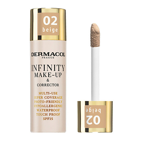 DERMACOL Многофункциональная водостойкая основа Super Coverage Touch Infinity, Многофункциональная водостойкая основа Super Coverage Touch Infinity
DERMACOL Многофункциональная водостойкая основа Super Coverage Touch Infinity, Многофункциональная водостойкая основа Super Coverage Touch Infinity