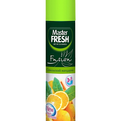 MASTER FRESH Освежитель воздуха "Севильский мандарин" 300.0, Освежитель воздуха "Севильский мандарин"
MASTER FRESH Освежитель воздуха "Севильский мандарин" 300.0, Освежитель воздуха "Севильский мандарин"