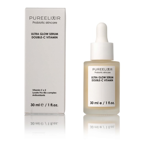 PUREELIXIR Сыворотка для сияния кожи ULTRA GLOW DOUBLE - C VITAMIN, Сыворотка для сияния кожи ULTRA GLOW DOUBLE - C VITAMIN
PUREELIXIR Сыворотка для сияния кожи ULTRA GLOW DOUBLE - C VITAMIN, Сыворотка для сияния кожи ULTRA GLOW DOUBLE - C VITAMIN