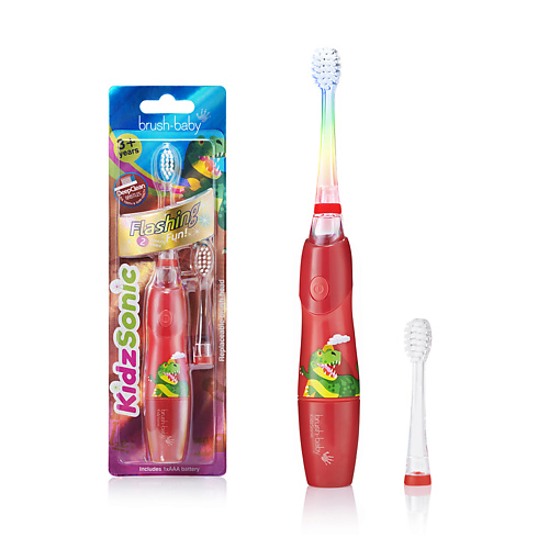 BRUSH-BABY KidzSonic звуковая Зубная щетка Динозавр от 3 лет, KidzSonic звуковая Зубная щетка Динозавр от 3 лет
BRUSH-BABY KidzSonic звуковая Зубная щетка Динозавр от 3 лет, KidzSonic звуковая Зубная щетка Динозавр от 3 лет
