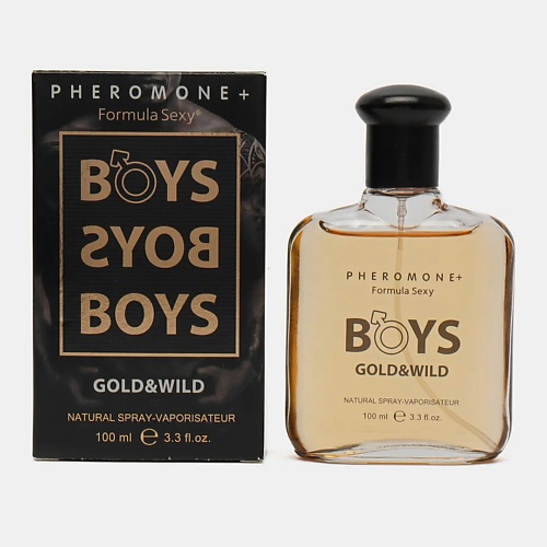 FORMULA SEXY Парфюмированный лосьон с феромонами Boys Gold & Wild древесные пряные 100.0, Парфюмированный лосьон с феромонами Boys Gold & Wild древесные пряные
FORMULA SEXY Парфюмированный лосьон с феромонами Boys Gold & Wild древесные пряные 100.0, Парфюмированный лосьон с феромонами Boys Gold & Wild древесные пряные