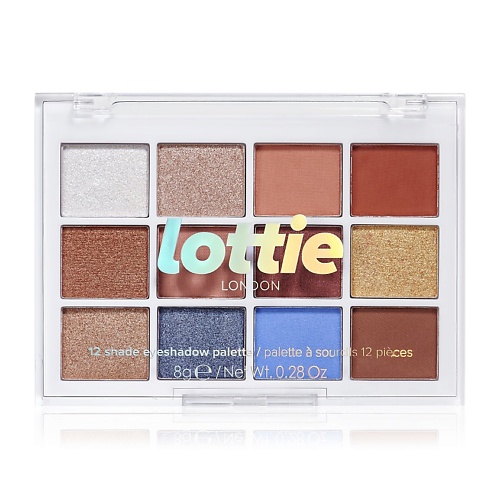 LOTTIE LONDON Палетка теней для век из 12 оттенков, Палетка теней для век из 12 оттенков
LOTTIE LONDON Палетка теней для век из 12 оттенков, Палетка теней для век из 12 оттенков