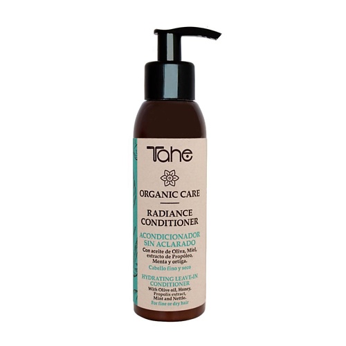 TAHE Кондиционер для тонких и сухих волос ORGANIC CARE RADIANCE 100.0, Кондиционер для тонких и сухих волос ORGANIC CARE RADIANCE
TAHE Кондиционер для тонких и сухих волос ORGANIC CARE RADIANCE 100.0, Кондиционер для тонких и сухих волос ORGANIC CARE RADIANCE