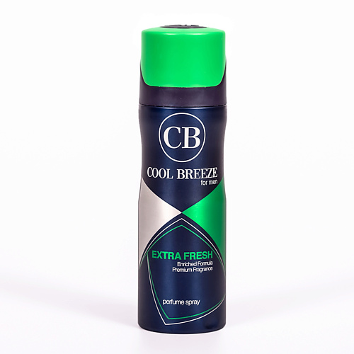 COOL BREEZE Дезодорант спрей мужской Extra Fresh 200.0, Дезодорант спрей мужской Extra Fresh
COOL BREEZE Дезодорант спрей мужской Extra Fresh 200.0, Дезодорант спрей мужской Extra Fresh